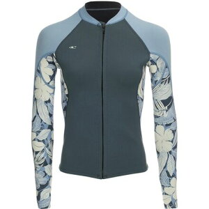(���) �I�j�[�� ���f�B�[�X �o�C�A �t��-�W�b�v �W���P�b�g - �E�B�����Y O'Neill women Bahia Full-Zip Jacket - Women's Shade/Palmtrop/Fdenim