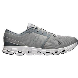 (���) �I�������j���O �����Y �N���E�h X 4 �����j���O �V���[�Y - �����Y On Running men Cloud X 4 Running Shoe - Men's Alloy/Ivory