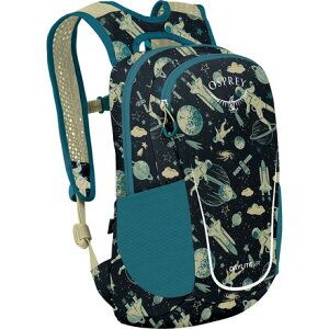 (���) �I�X�v���[�p�b�N �L�b�Y �f�C���C�g �p�b�N - �L�b�Y Osprey Packs kids Daylite Pack - Kids' Space Travel Print/Antique Blue