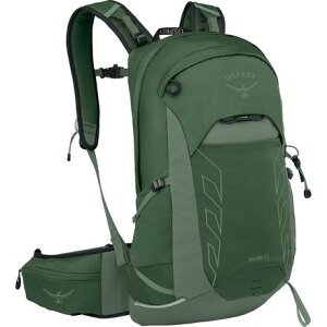 (���) �I�X�v���[�p�b�N �����Y �^���� 22L �G�N�X�e���f�b�g �t�B�b�g �p�b�N - �����Y Osprey Packs men Talon 22L Extended Fit Pack - Men's Green Canopy/Pine Leaf