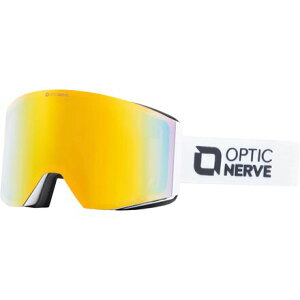 (���) �I�v�e�B�b�N�i�[�� �N�����_���[ �S�[�O���Y Optic Nerve Quandary Goggles Quandary White Frame/Red Mirror Lens