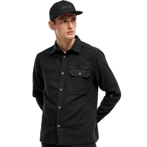 (���) �O�����h �G�A�[ �����O-�X���[�u �V���c Parmi Lifewear Grand Air Long-Sleeve Shirt Black Beauty