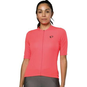 (���) �p�[���C�Y�~ ���f�B�[�X �A�^�b�N �V���[�g�X���[�u �W���[�W - �E�B�����Y PEARL iZUMi women Attack Short-Sleeve Jersey - Women's Fiery Coral