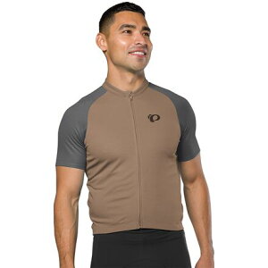 (���) �p�[���C�Y�~ �����Y �N�G�X�g �V���[�g�X���[�u �W���[�W - �����Y PEARL iZUMi men Quest Short-Sleeve Jersey - Men's Toasted Coconut/Dark Shadow