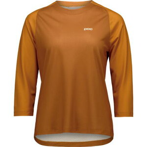 (���) POC ���f�B�[�X ���[�V���� �G�A�[ 3/4 �W���[�W - �E�B�����Y POC women Motion Air 3/4 Jersey - Women's Bauxite Brown