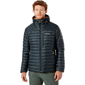 (���) ���u �����Y �}�C�N�����C�g �A���p�C�� �_�E�� �W���P�b�g - �����Y Rab men Microlight Alpine Down Jacket - Men's Beluga