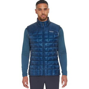 (���) ���u �����Y �~�V�N �x�X�g - �����Y Rab men Mythic Vest - Men's Tempest Blue