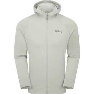 (���) ���u �����Y �l�N�T�X �t�[�f�b�g �W���P�b�g - �����Y Rab men Nexus Hooded Jacket - Men's Light Zinc