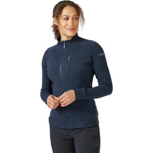 (���) ���u ���f�B�[�X �l�N�T�X �v��-�I�� �t���[�X �W���P�b�g - �E�B�����Y Rab women Nexus Pull-On Fleece Jacket - Women's Deep Ink