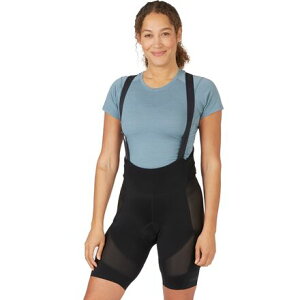 (���) ���u ���f�B�[�X �V���_�[ ���C�i�[ �r�u �V���[�g - �E�B�����Y Rab women Cinder Liner Bib Short - Women's Black