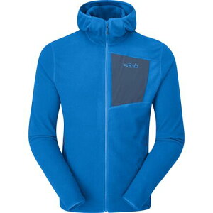 (���) ���u �����Y �e�N�g�� �t�[�f�b�g �W���P�b�g - �����Y Rab men Tecton Hooded Jacket - Men's Maya Blue