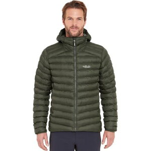 (���) ���u �����Y �V�[���X �A���p�C�� �W���P�b�g - �����Y Rab men Cirrus Alpine Jacket - Men's Army