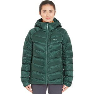 (���) ���u ���f�B�[�X �v�� �_�E�� �W���P�b�g - �E�B�����Y Rab women Glaceon Pro Down Jacket - Women's Green Slate