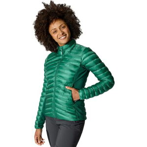 (���) ���u ���f�B�[�X �V�[���X �t���b�N�X 2.0 �W���P�b�g - �E�B�����Y Rab women Cirrus Flex 2.0 Jacket - Women's Eucalyptus/Green Slate