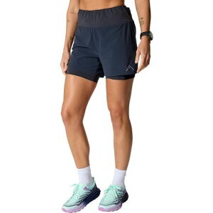 (���) ���u ���f�B�[�X �g�[���X 2 �C�� 1 �V���[�g - �E�B�����Y Rab women Talus 2 in 1 Short - Women's Ebony