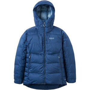 (���) ���u ���f�B�[�X �|�W�g���� �v�� �u�[�f�B - �E�B�����Y Rab women Positron Pro Hoodie - Women's Tempest Blue