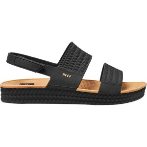 (���) ���[�t ���f�B�[�X �E�H�[�^�[ �r�X�^ �T���_�� - �E�B�����Y Reef women Water Vista Sandal - Women's Black/Tan