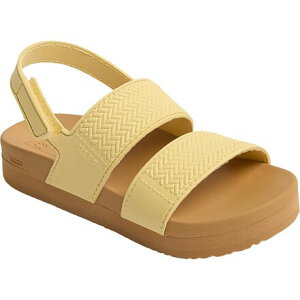 (���) ���[�t �K�[���Y �E�H�[�^�[ �r�X�^ �T���_�� - �K�[���Y Reef girls Water Vista Sandal - Girls' Pale Banana