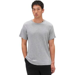 (���) ���C�j���O�`�����v �����Y 1X1 �X���u ���u T-�V���c - �����Y Reigning Champ men 1X1 Slub Rib T-Shirt - Men's Heather Grey