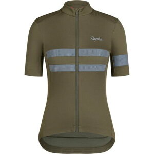 (���) ���t�@ ���f�B�[�X �u���x �W���[�W - �E�B�����Y Rapha women Brevet Jersey - Women's Kalamata/Silver Reflective