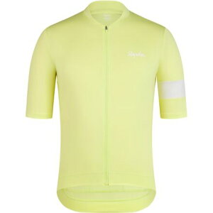 (���) ���t�@ �����Y �R�A �W���[�W - �����Y Rapha men Core Jersey - Men's Lime Green/White