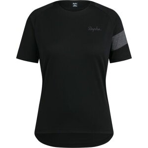 (���) ���t�@ ���f�B�[�X �g���C�� �e�N�j�J�� T-�V���c - �E�B�����Y Rapha women Trail Technical T-Shirt - Women's Black/Grey