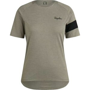 (���) ���t�@ ���f�B�[�X �g���C�� �e�N�j�J�� T-�V���c - �E�B�����Y Rapha women Trail Technical T-Shirt - Women's Khaki/Black
