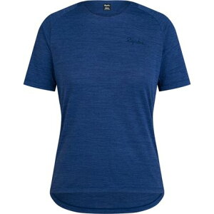 (���) ���t�@ ���f�B�[�X �g���C�� �e�N�j�J�� T-�V���c - �E�B�����Y Rapha women Trail Technical T-Shirt - Women's Navy Peony/Dress Blues