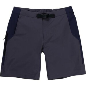 (���) ���t�@ �����Y �G�N�X�v���A �V���[�g - �����Y Rapha men Explore Short - Men's Grey Purple/Navy Purple
