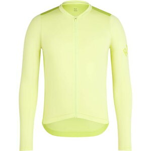 (���) ���t�@ �����Y �v�� �`�[�� �����O-�X���[�u �W���[�W - �����Y Rapha men Pro Team Long-Sleeve Jersey - Men's Lime Green/Bright Lime