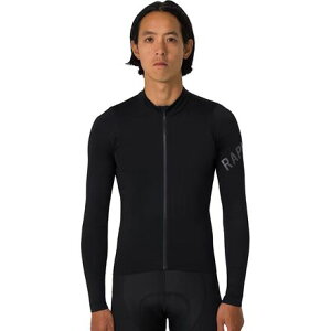 (���) ���t�@ �����Y �v�� �`�[�� �����O �X���[�u �~�b�h�E�G�C�g �W���[�W - �����Y Rapha men Pro Team Long Sleeve Midweight Jersey - Men's Black/White