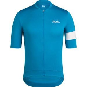 (���) ���t�@ �����Y �R�A �W���[�W - �����Y Rapha men Core Jersey - Men's Teal Blue/White