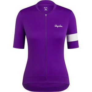 (���) ���t�@ ���f�B�[�X �R�A �W���[�W - �E�B�����Y Rapha women Core Jersey - Women's Ultraviolet/White
