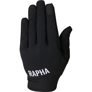 (���) ���t�@ �����Y �g���C�� �t�B�i�[�� �O���[�u - �����Y Rapha men Trail Finale Gloves - Men's Black/White