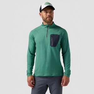 (���) �o�b�N�J���g���[ �����Y �f�B�X�e�B�l�[�V���� 1/4-�W�b�v �g�b�v - �����Y Backcountry men Destination 1/4-Zip Top - Men's Gearhead Green