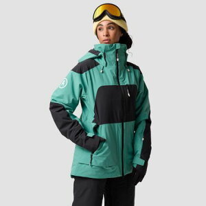 (���) �o�b�N�J���g���[ ���f�B�[�X �C���T���[�e�b�h �W���P�b�g - �E�B�����Y Backcountry women CrestCruiser Insulated Jacket - Women's Gearhead Green/Patchart Lining