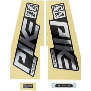 (���) ���b�N�V���b�N�X �s�P �A���e�B���b�g �f�J�[�� �L�b�g RockShox Pike Ultimate Decal Kit Polar Foil