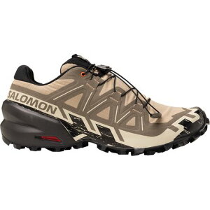 (���) �T������ �����Y �X�s�[�h�N���X 6 �g���C�� �����j���O �V���[�Y - �����Y Salomon men Speedcross 6 Trail Running Shoe - Men's Natural/Black/Almond Milk