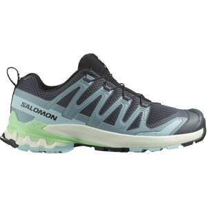 (���) �T������ ���f�B�[�X �C�N�T �v�� 3D V9 �g���C�� �����j���O �V���[�Y - �E�B�����Y Salomon women XA Pro 3D V9 Trail Running Shoe - Women's Turbulence/Iced Aqua/Patina Green