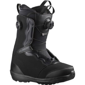 (���) �T������ ���f�B�[�X �A�C�r�[ SJ �{�A �X�m�[�{�[�h �u�[�c - 2024 - �E�B�����Y Salomon women Ivy SJ BOA Snowboard Boot - 2024 - Women's Black/Black/Castlerock Gray