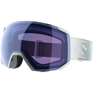 (���) �T������ ���W�E�� �V�O�} �S�[�O���Y Salomon Radium Sigma Goggles Ice Flow/Ice Blue