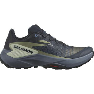 (���) �T������ ���f�B�[�X �W�F�l�V�X �V���[�Y - �E�B�����Y Salomon women Genesis Shoe - Women's Carbon/Grisaille/Aloe Wash