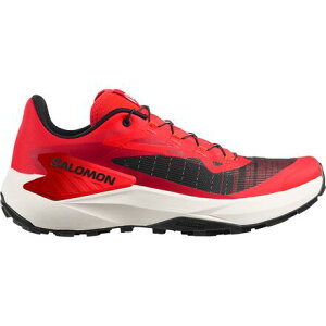 (���) �T������ �����Y �W�F�l�V�X �g���C�� �����j���O �V���[�Y - �����Y Salomon men Genesis Trail Running Shoe - Men's Fiery Red/Lava Falls/Black