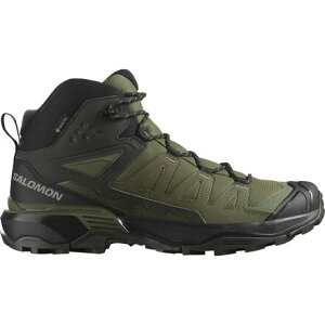 (���) �T������ �����Y X �E���g�� 360 �~�b�h Gtx �n�C�L���O �u�[�c - �����Y Salomon men X Ultra 360 Mid GTX Hiking Boot - Men's Olive Night/Black/Peat