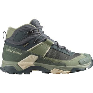 (���) �T������ ���f�B�[�X X �E���g�� 5 �~�b�h Gtx �n�C�L���O �u�[�c - �E�B�����Y Salomon women X Ultra 5 Mid GTX Hiking Boot - Women's Turbulence/Sedona Sage/Tender Peach
