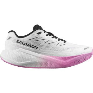 (���) �T������ ���f�B�[�X �G�A�� �u���C�Y 3 �����j���O �V���[�Y - �E�B�����Y Salomon women Aero Blaze 3 Running Shoe - Women's White/Black/Cyclamen