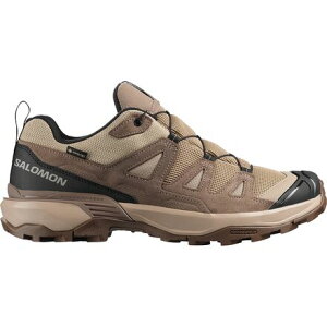 (���) �T������ �����Y X �E���g�� 360 ���U�[ Gtx �n�C�L���O �V���[�Y - �����Y Salomon men X Ultra 360 Leather GTX Hiking Shoe - Men's Desert Tan/Walnut/Dark Earth