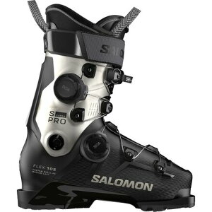 (���) �T������ ���f�B�[�X S/30 �X�[�v�� �f���A�� �{�A 105 GW �u�[�c - - �E�B�����Y Salomon women S/Pro Supra Dual BOA 105 GW Boot - 2026 - Women's Black/Light Bronze Metallic/Black