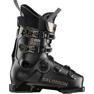 (���) �T������ ���f�B�[�X S/30 �f���^ �{�A 95 GW �u�[�c - - �E�B�����Y Salomon women S/Pro Delta BOA 95 GW Boot - 2026 - Women's Black/Black/Pink Gold Metallic
