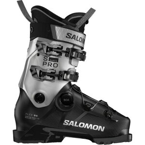 (���) �T������ ���f�B�[�X S/30 �X�[�v�� �{�A 95 GW �u�[�c - - �E�B�����Y Salomon women S/Pro Supra BOA 95 GW Boot - 2026 - Women's Black/Silver Met./Silver Met.